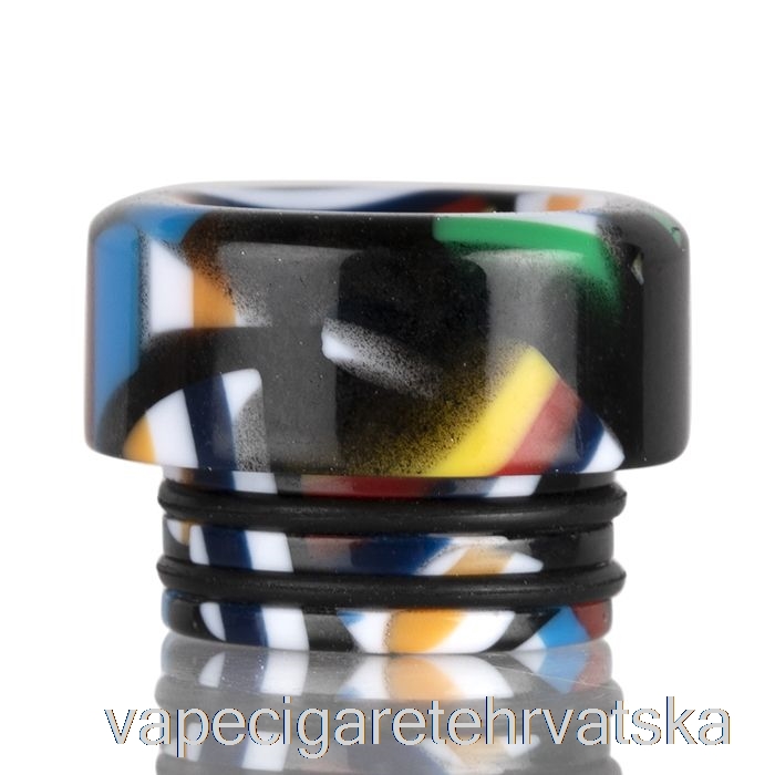 Vape Hrvatska 810 Shorty Mosaic Drip Tip Crn